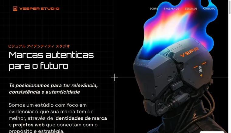 Site da Vesper Studio